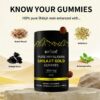 himalayan natural shilajit gummies – 3000mg with Ashwagandha, Black Musli & Gokshura | 60 Gummies