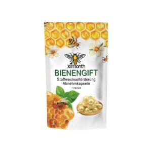Lymphatic Drainage Weight Loss Capsules – Bee Venom Metabolism Boost | Detox, Slim & Energize | 7 Capsules
