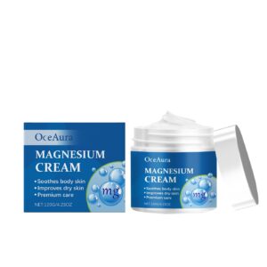 Magnesium Sleep Cream – Night Recovery Cream for Deep Sleep, Muscle Relaxation & Skin Hydration (120g)