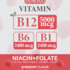 B12 Liquid Drops for Energy Metabolism & Focus Support
