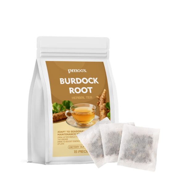 Burdock Root Tea – Herbal Detox, Digestive Support & Energy Boost | 15 Tea Bags