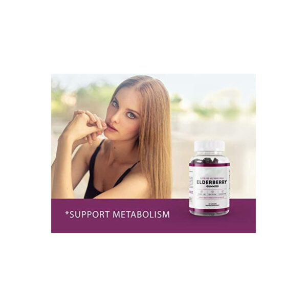 Elderberry Gummies for Immune Support & Antioxidant Wellness
