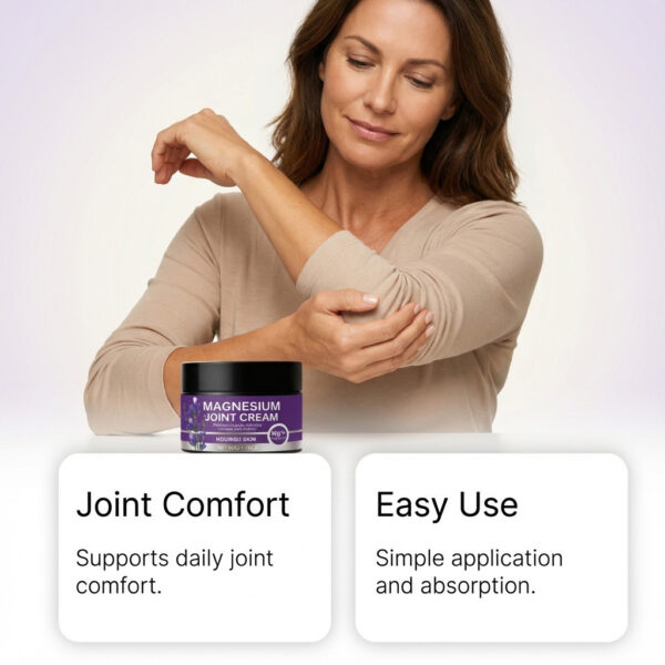Magnesium Cream for Joint Pain Support & Daily Joint Comfort