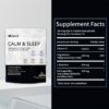 Adaptogenic Tea – Calm & Sleep Drink Mix | Ashwagandha, L-Theanine, Magnesium & Vitamin D | 24 Packets