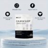 Adaptogenic Tea – Calm & Sleep Drink Mix | Ashwagandha, L-Theanine, Magnesium & Vitamin D | 24 Packets